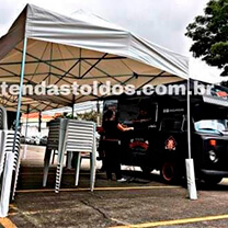 Locação de tendas sanfonadas em São Paulo